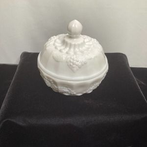 Westmorland Milk Glass Candy Dish